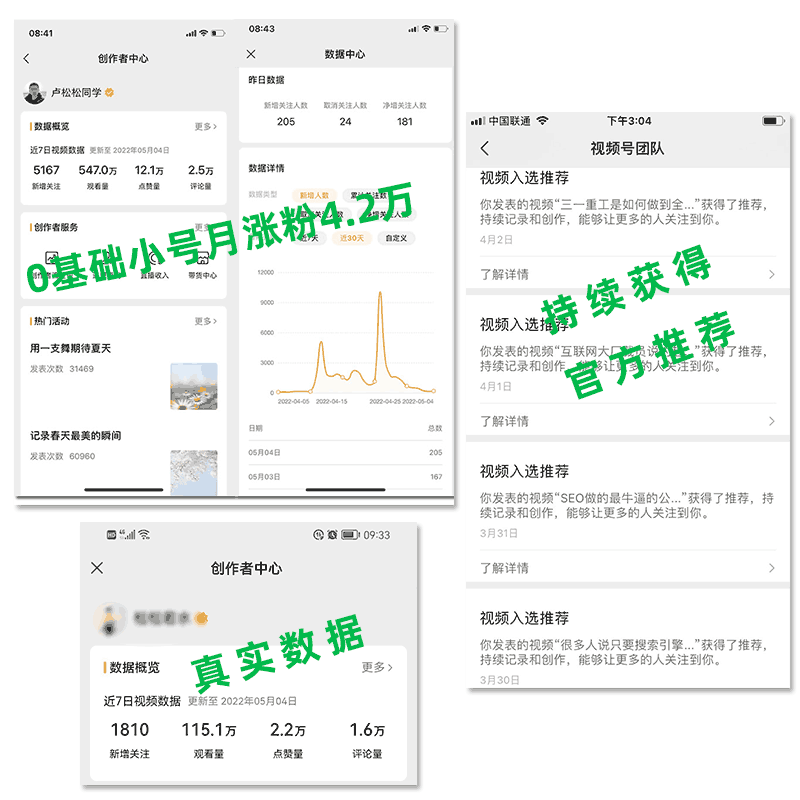 微信视频号内容代运营、粉丝代运营